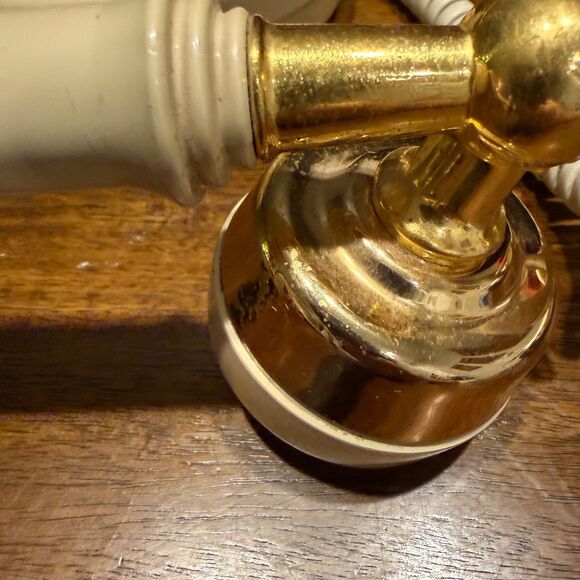 Vintage 1970’s French Style Western Electric Rotary Cream Desk Phone w/ Handset - Picture 6 of 11